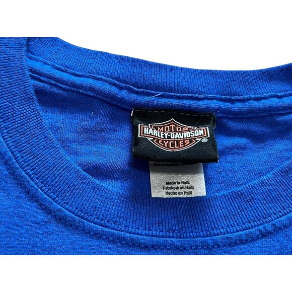 Harley Davidson Biker Shirt Mens XL Beartooth Montana Eagle Double Sided 2020 HD - Picture 4 of 6